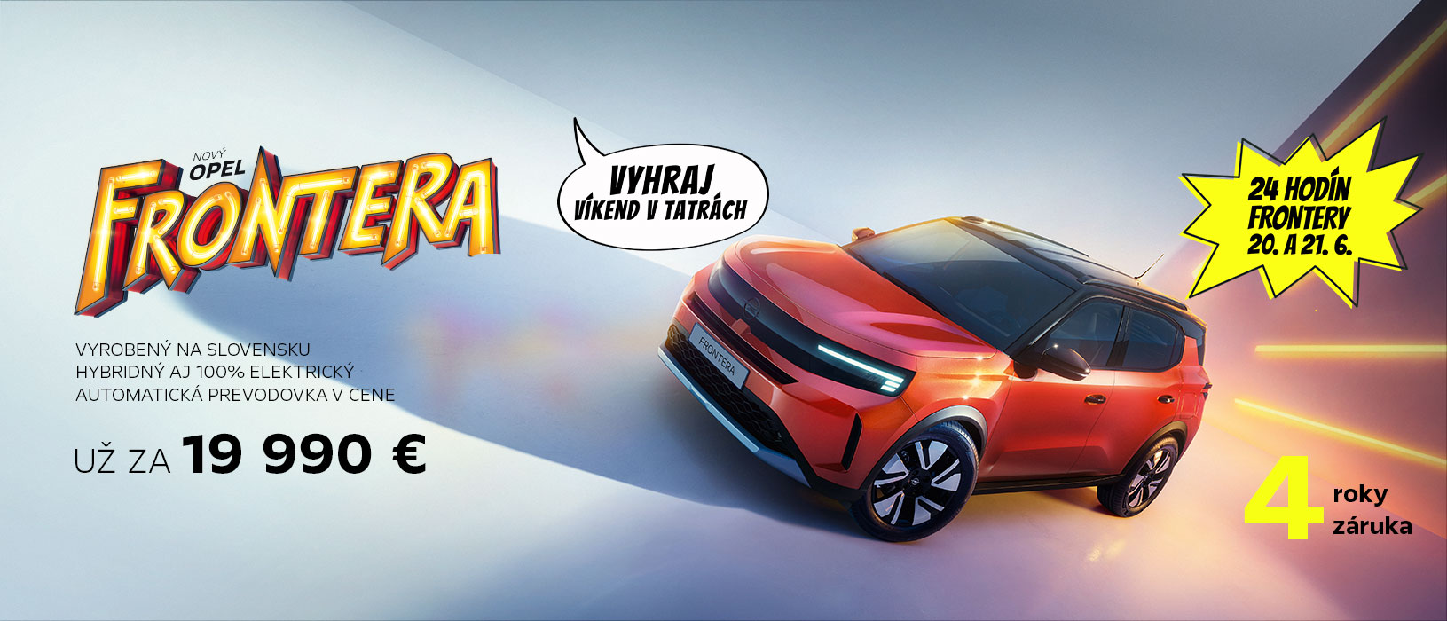 Nový Opel Frontera